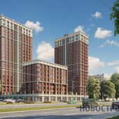 ЖК «Main House» (Мейн Хаус): закончены монолитные работы в 1-й и 3-й секциях.